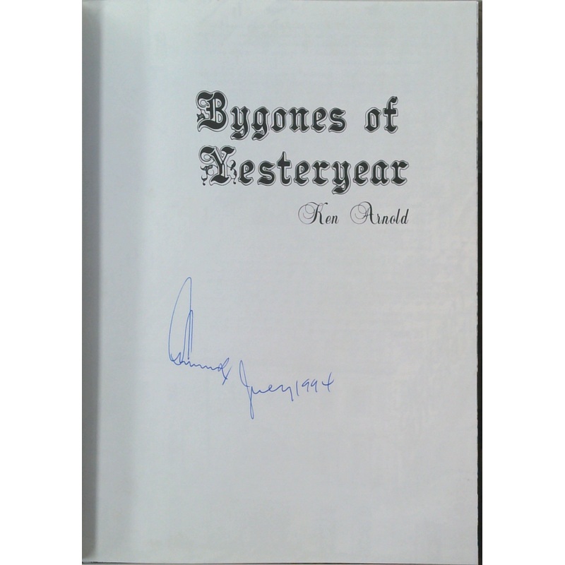 Bygones Of Yesteryear (SIGNED)
