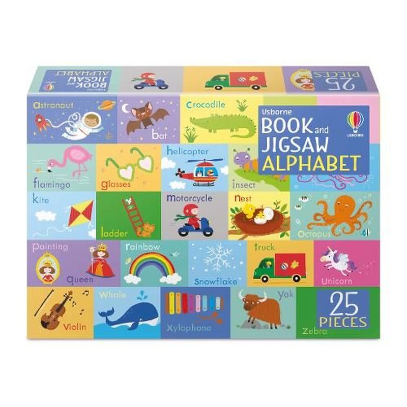 Book and Jigsaw Alphabet