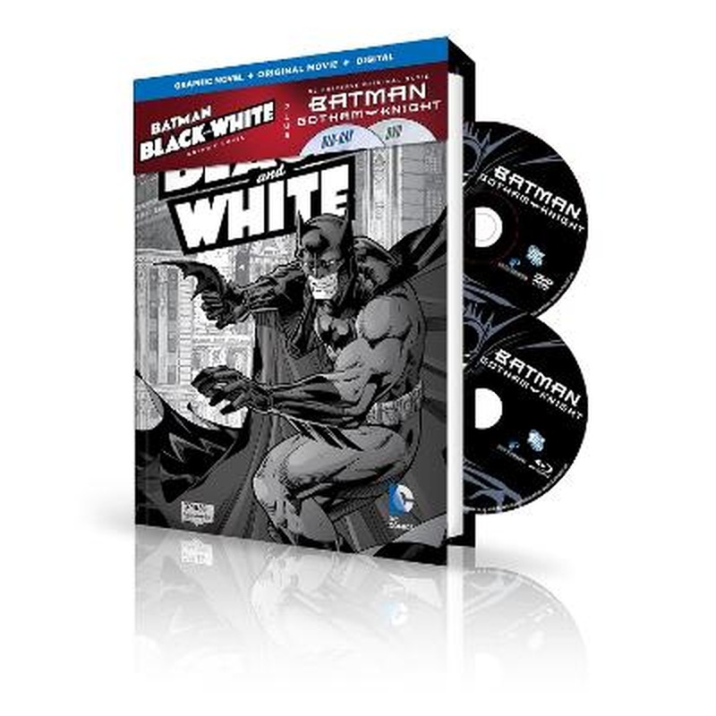 Batman: Black & White Vol. 1 Book & DVD Set (Canadian Edition)