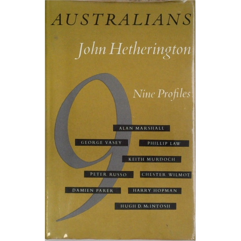 Australians: Nine Profiles
