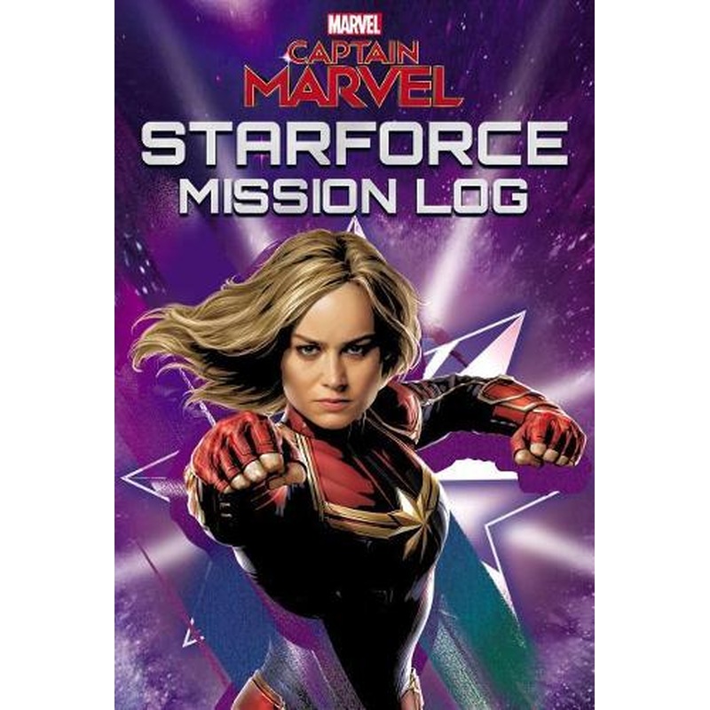 Marvel Captain Marvel Starforce Mission Log (Replica Journal)