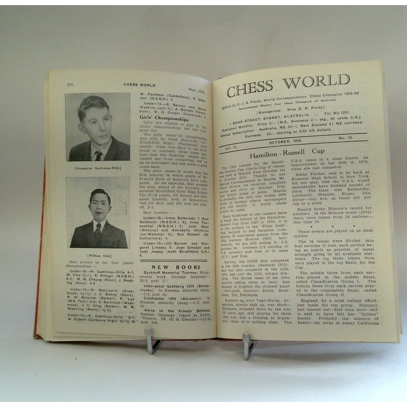 Australian Chess Review - VOL 13, 1958