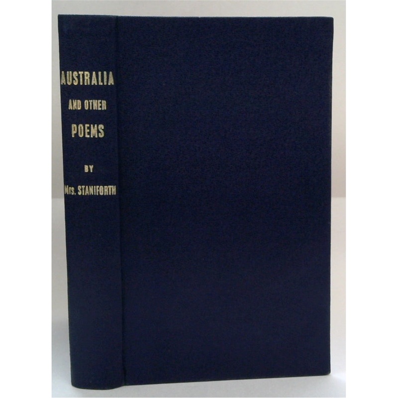 Australia and other poems