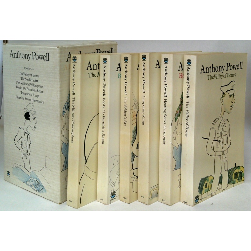 Anthony Powell Books 7-12 (The Valley of Bones/The Soldier's Art/The Military Philosophers/Books Do Furnish a Room/Temporary Kings/Hearing Secret Harmonies)