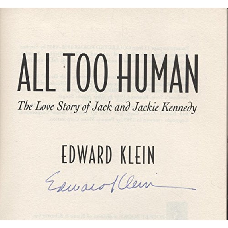 All Too Human: Love Story of Jack and Jackie Kennedy