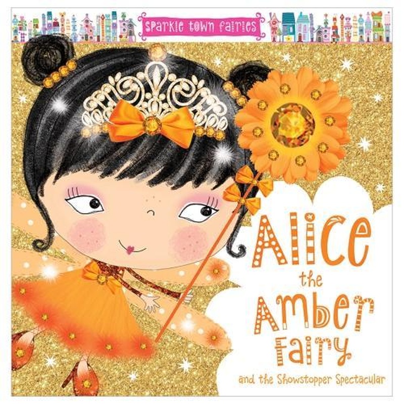 Alice the Amber Fairy (Sparkle Town Fairies)