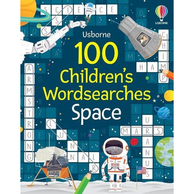 100 Children's Wordsearches: Space