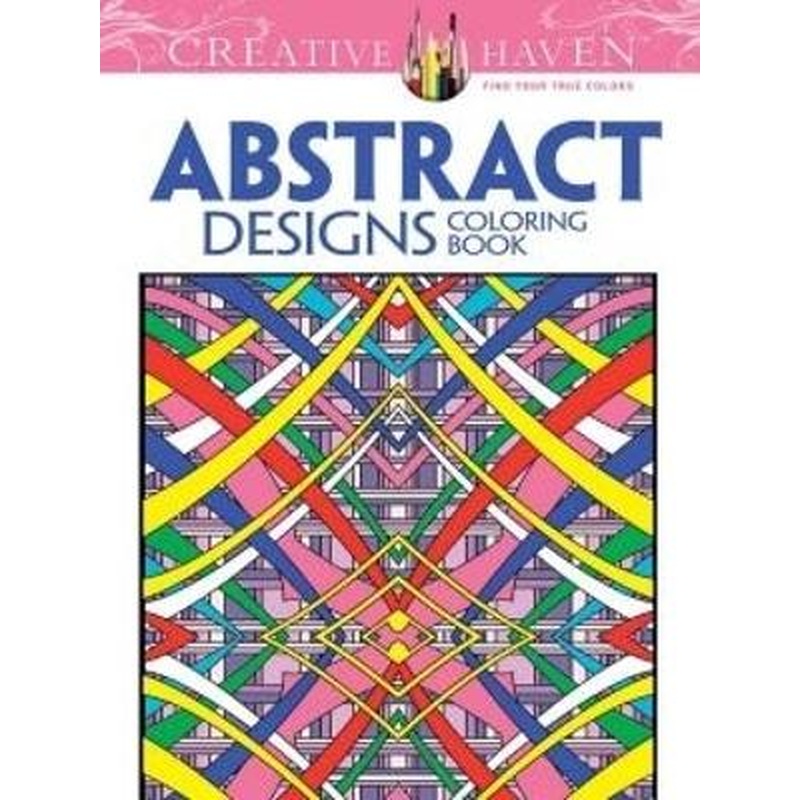 Creative Haven Abstract Designs Coloring Book