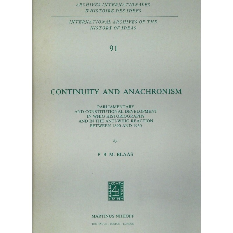 Continuity And Anachronism