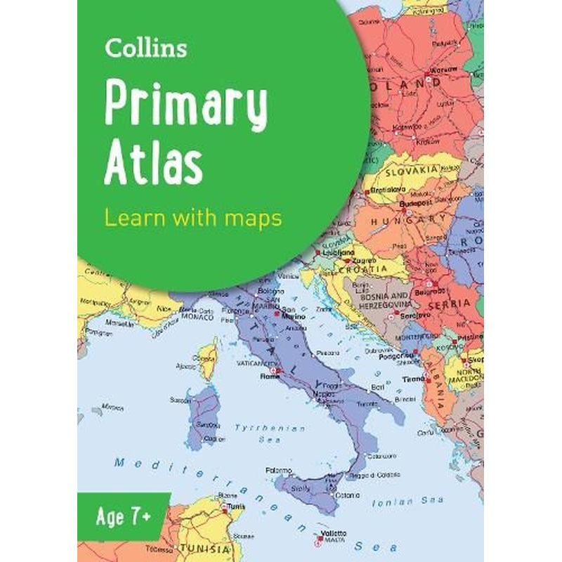 Collins Primary Atlas: Ideal for learning at school and at home (Collins School Atlases)