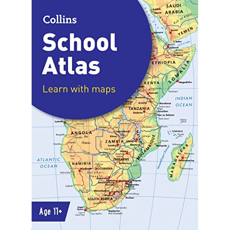 Collins School Atlas: Ideal for learning at school and at home (Collins School Atlases)