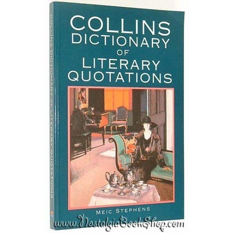 Collins Dictionary of Literary Quotations