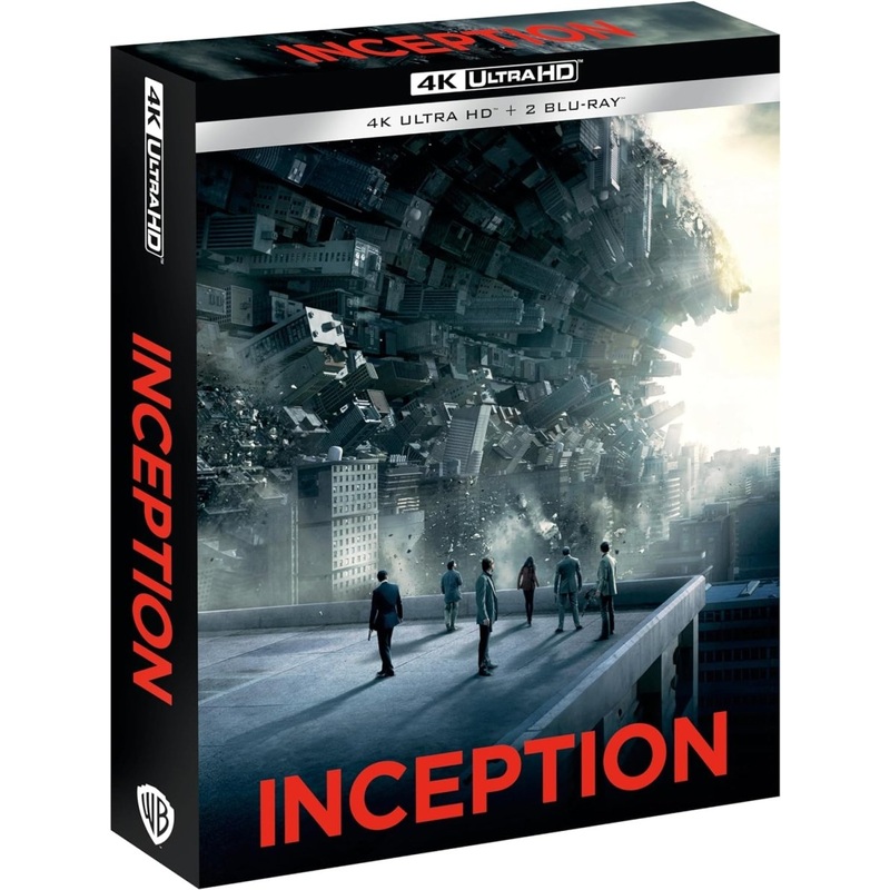 Inception (UK 4K UHD, Ultimate Collector's Edition Steelbook, Region Free)