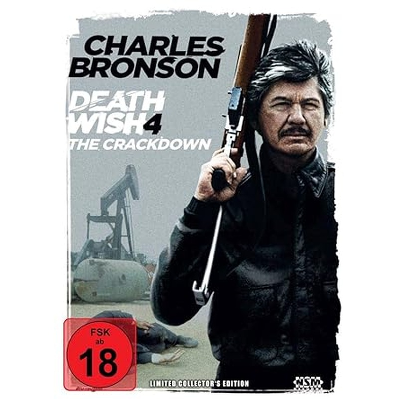 Death Wish 4 GERMAN IMPORT (REGION B) MEDIABOOK (COVER B)