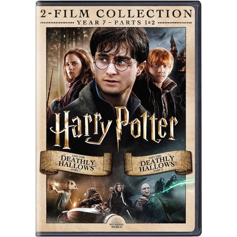 Harry Potter and the Deathly Hollows Parts 1 & 2 (DVD)