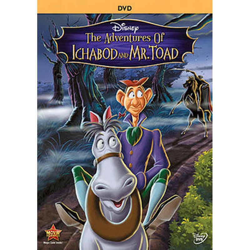 The Adventures of Ichabod and Mr Toad (DVD)