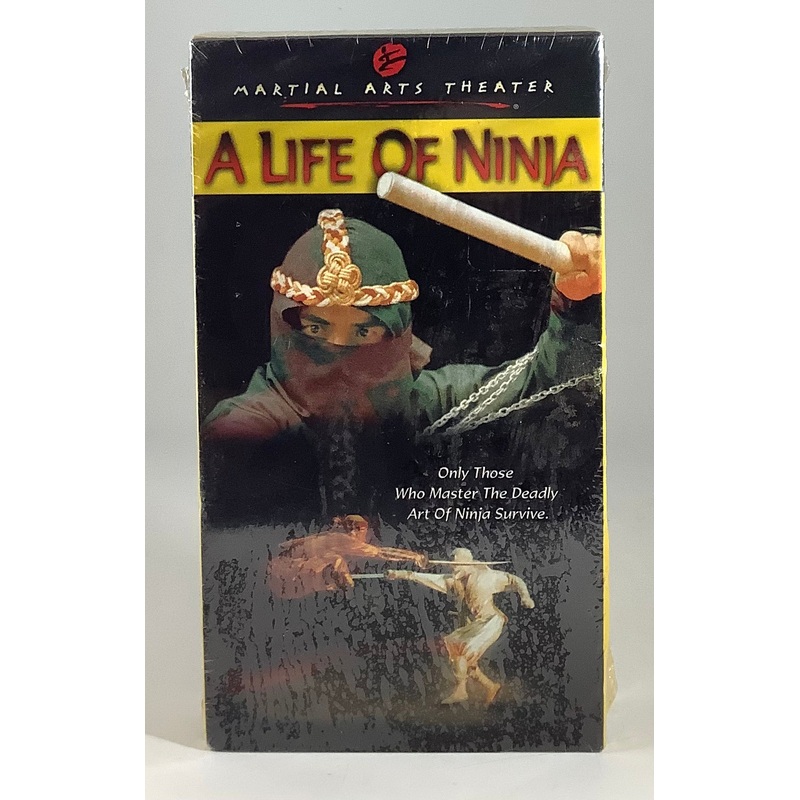 A Life of Ninja (SEALED) VHS