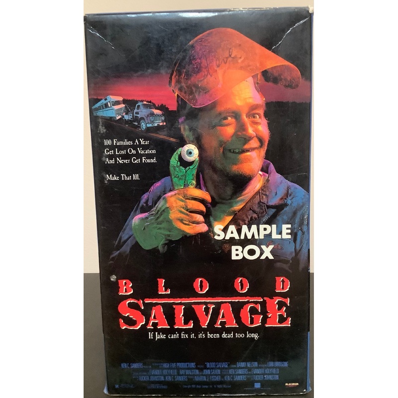 Blood Salvage VHS