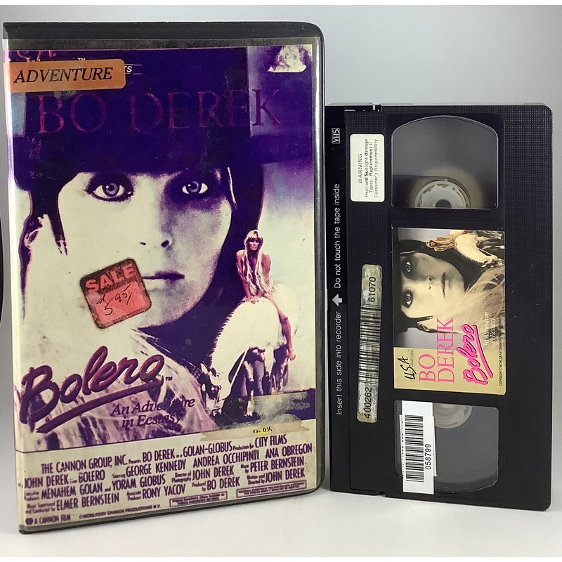 Bolero Cut Box VHS