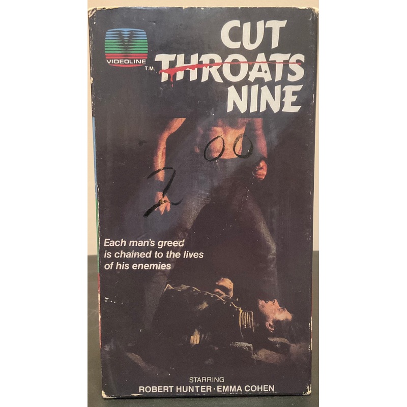Cut Throats Nine VHS