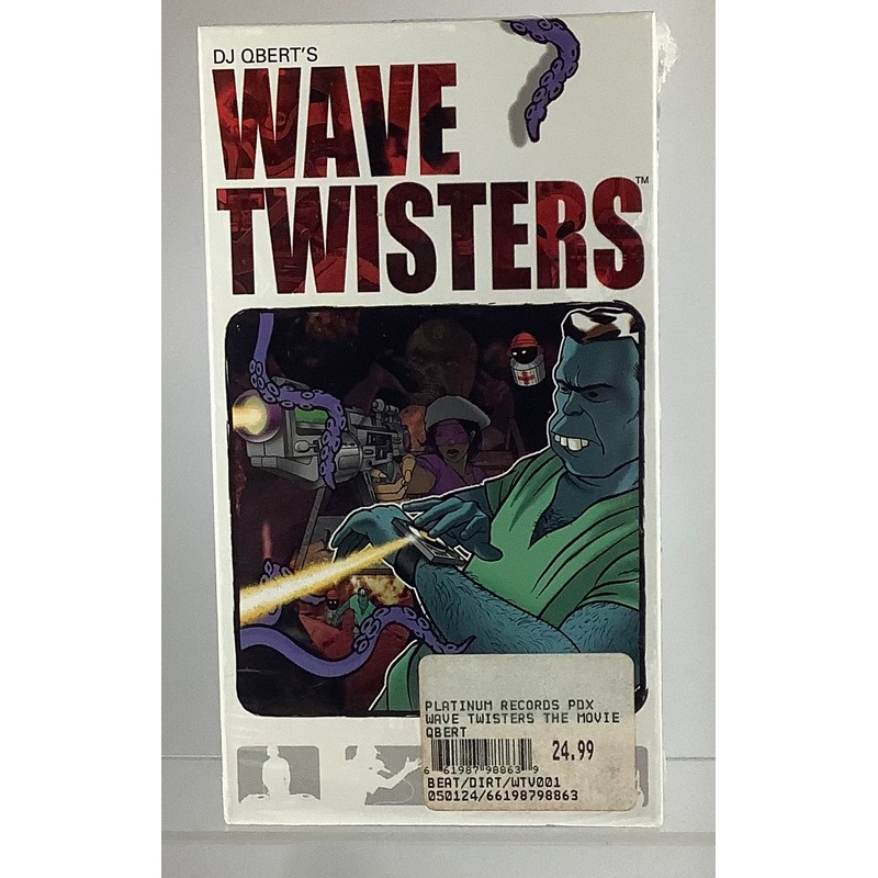 D J Qbert's Wave Twisters SEALED VHS