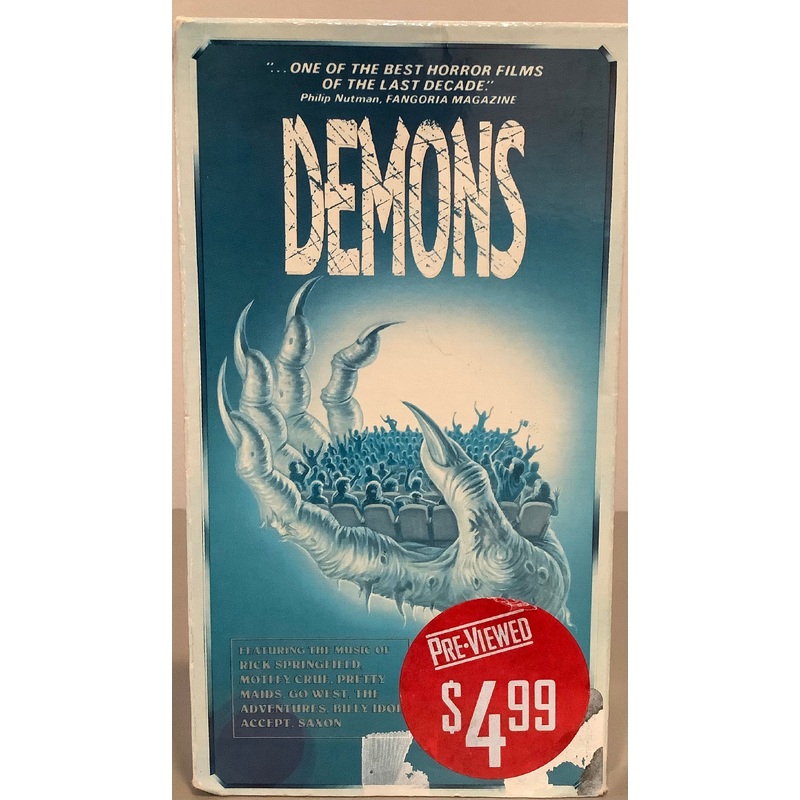 Demons (Starmaker) VHS ***SEE NOTE***