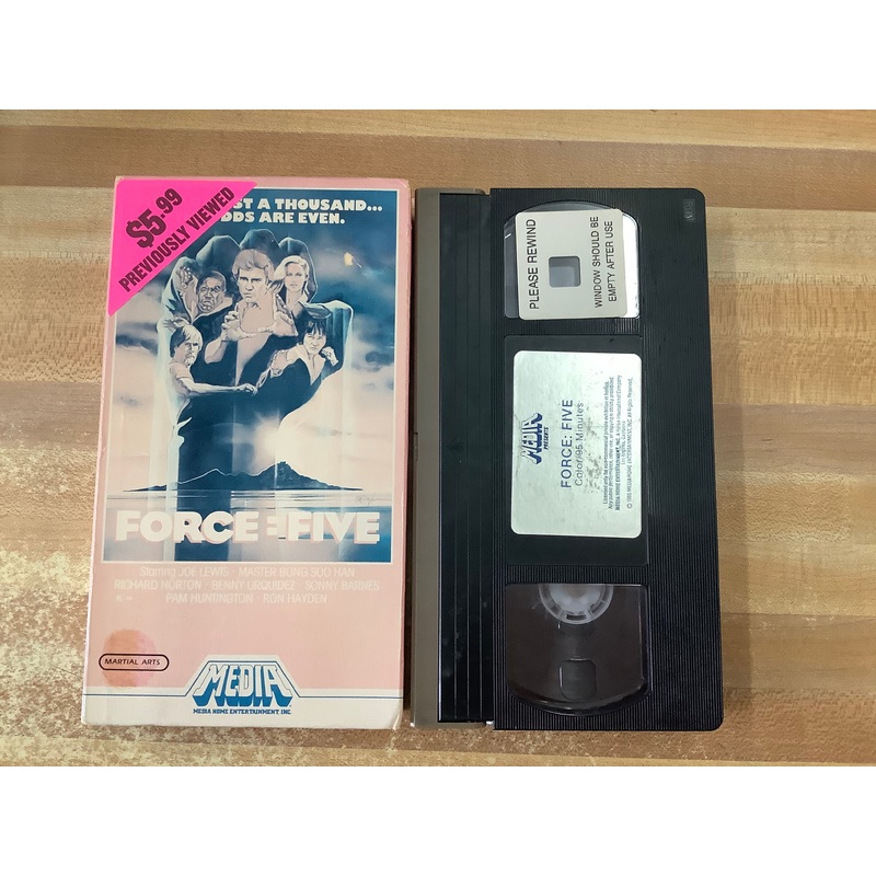 Force Five VHS