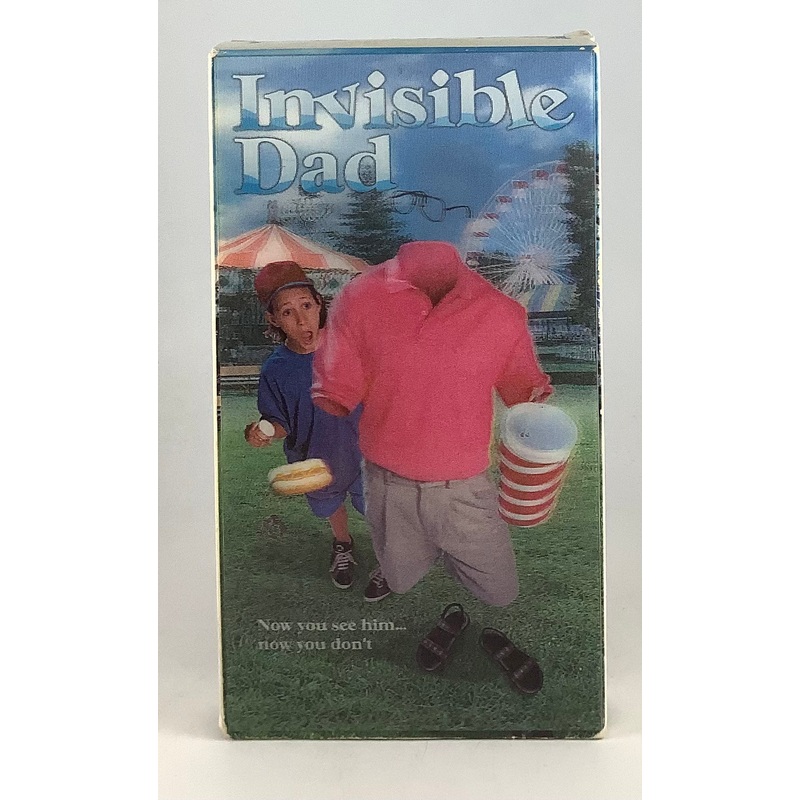 Invisible Dad Lenticular Box VHS