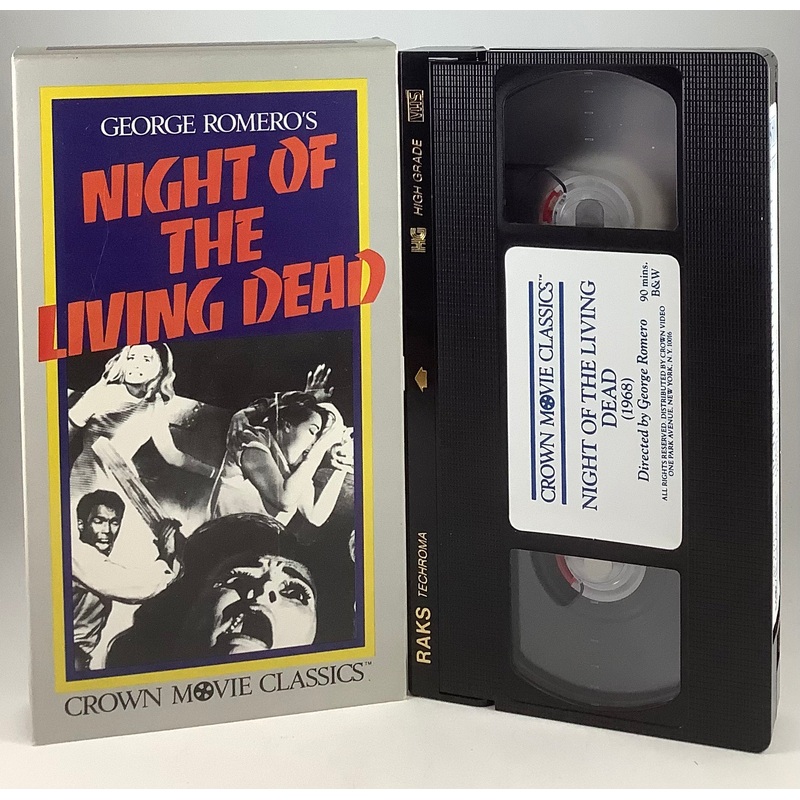Night of the Living Dead (Crown Movie Classics) VHS