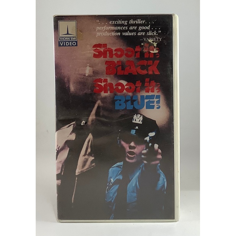 Shoot It Black, Shoot It Blue Clamshell VHS