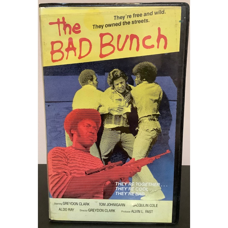 The Bad Bunch AKA Tom (Clamshell) VHS