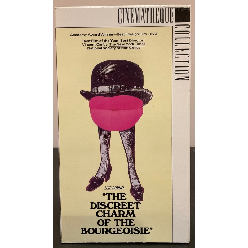 The Discreet Charm Of The Bourgeoisie VHS