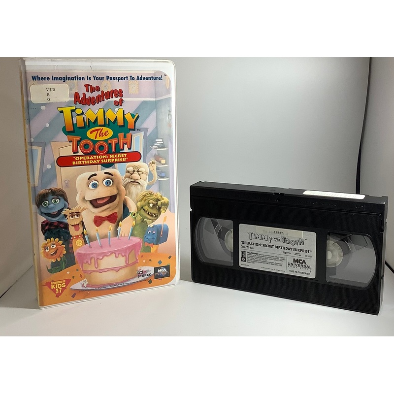 Timmy the Tooth "Operation Secret Birthday Surprise" VHS