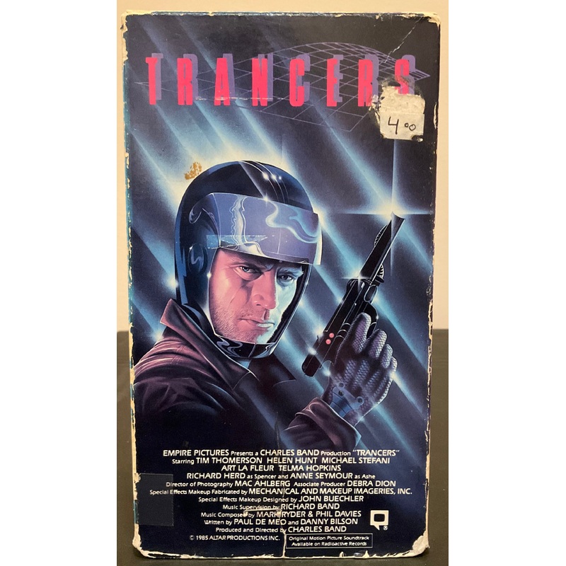 Trancers VHS ***SEE NOTE***