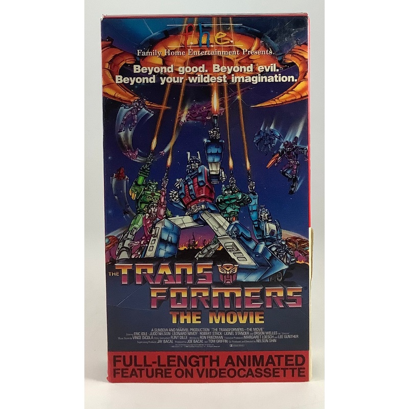 Transformers: the Movie VHS