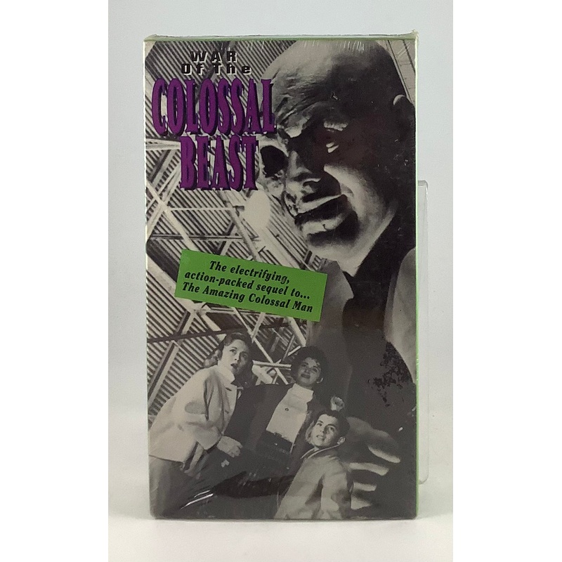 War of the Colossal Beast SEALED VHS