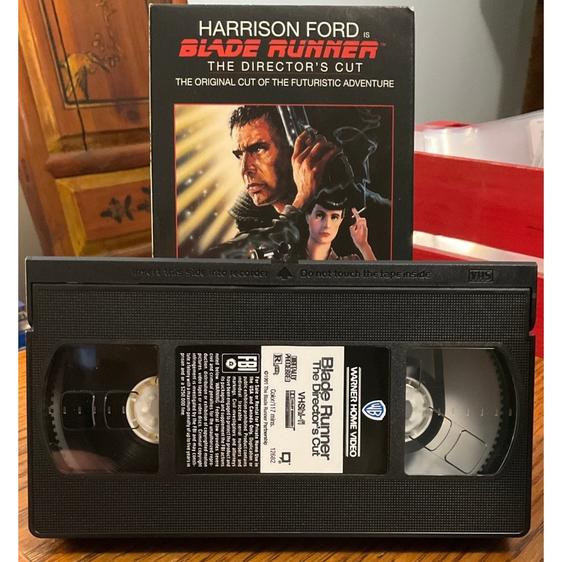 Blade Runner- The Director's Cut  VHS (COPY B)