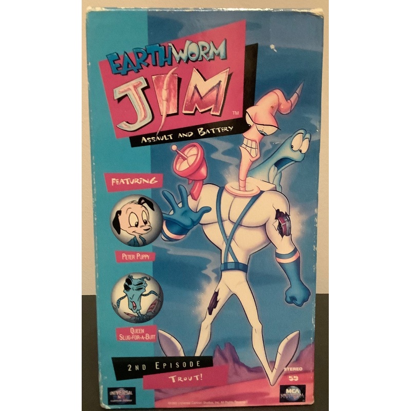Earthworm Jim: Assault And Battery VHS