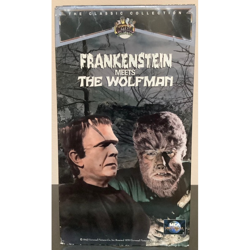 Frankenstein Meets The Wolfman (Universal Classics Collection) VHS
