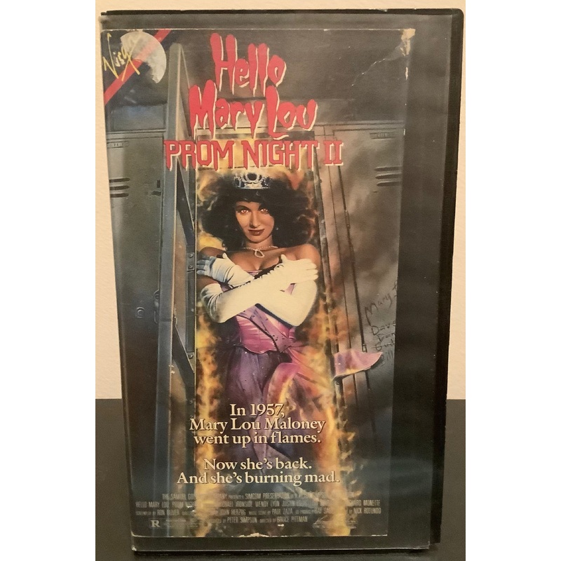 Hello Mary Lou - Prom Night II (Cutbox/Clamshell) VHS