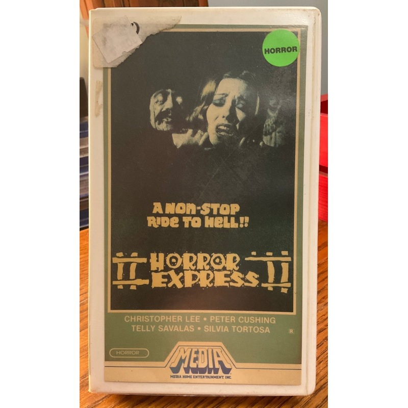 Horror Express *EX-RENTAL* CLAMSHELL VHS