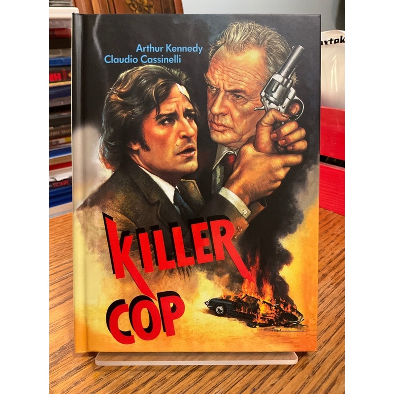 Killer Cop (REGION B,GERMAN IMPORT) MEDIABOOK w/POSTER  USED