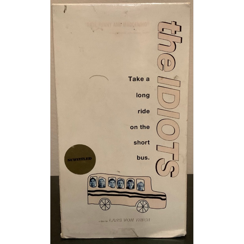 Lars Von Trier's The Idiots VHS