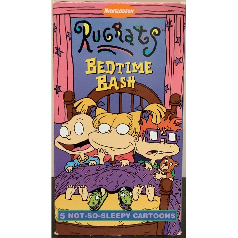 Rugrats: Bedtime Bash (Orange Cassette) VHS