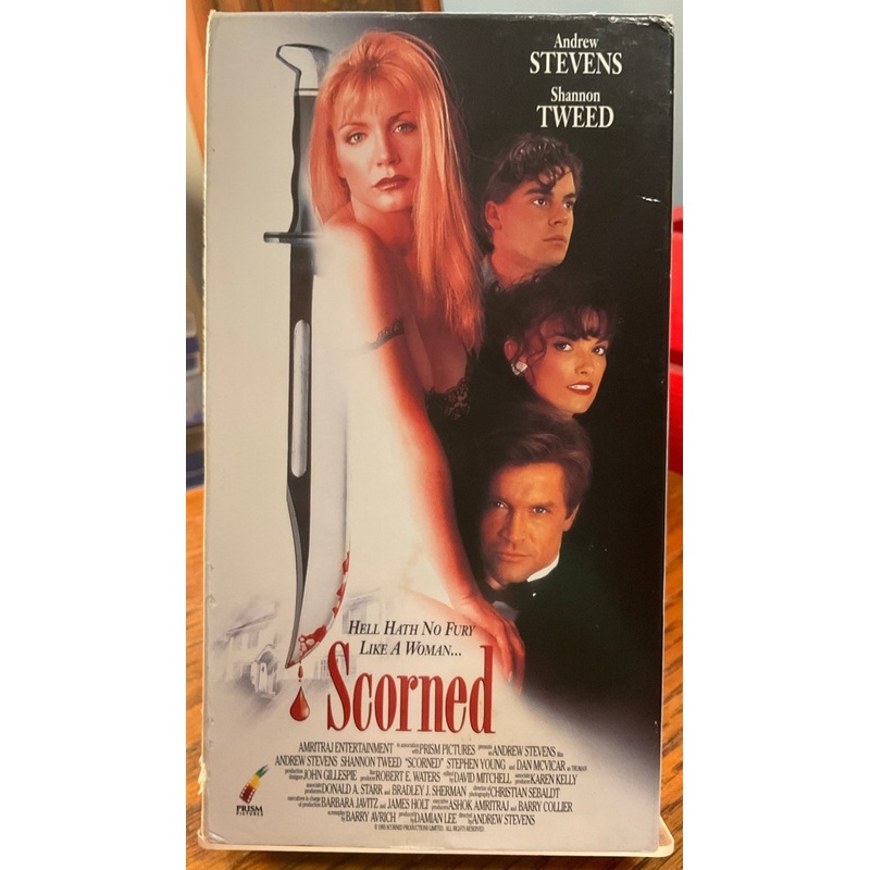 Scorned (1993) VHS
