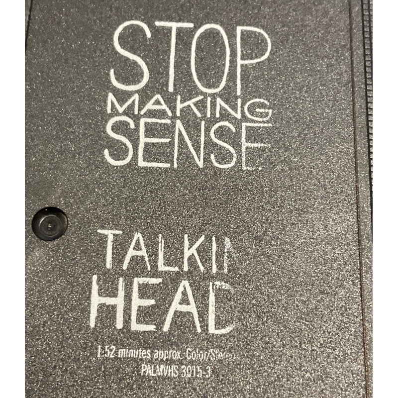 Talking Heads - Stop Making Sense (Widescreen Edition) VHS