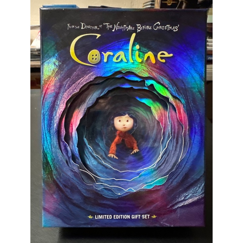 Coraline (3-D Limited Edition Gift Set) USED