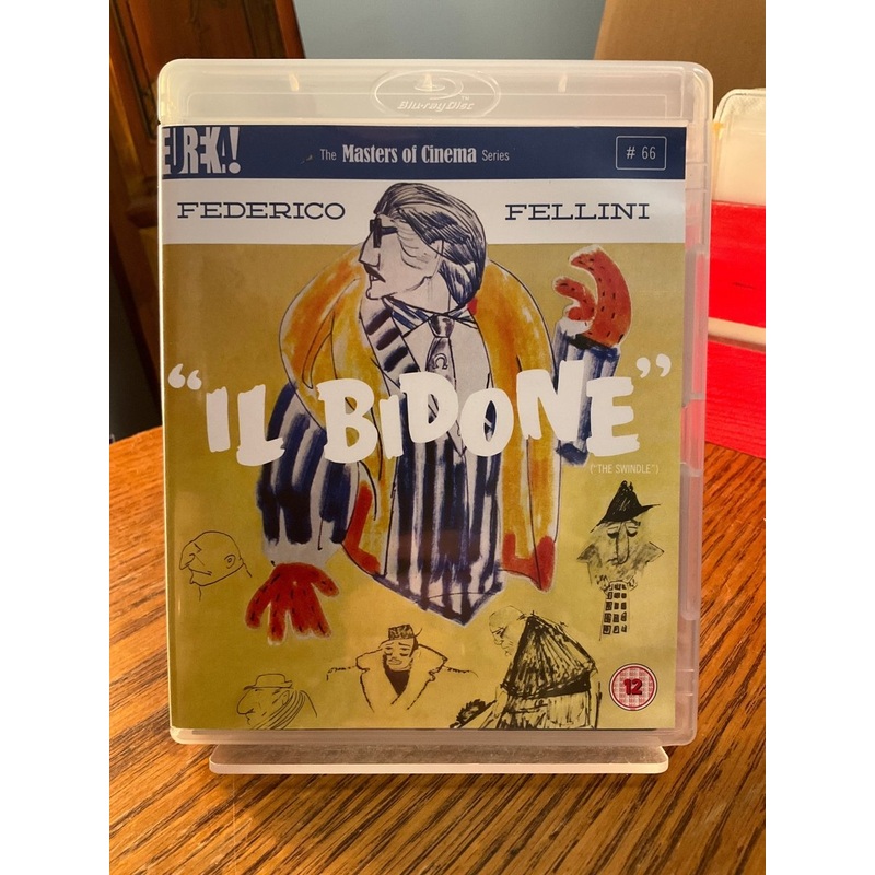 Il Bidone (REGION B) w/BOOKLET USED *SEE NOTE*