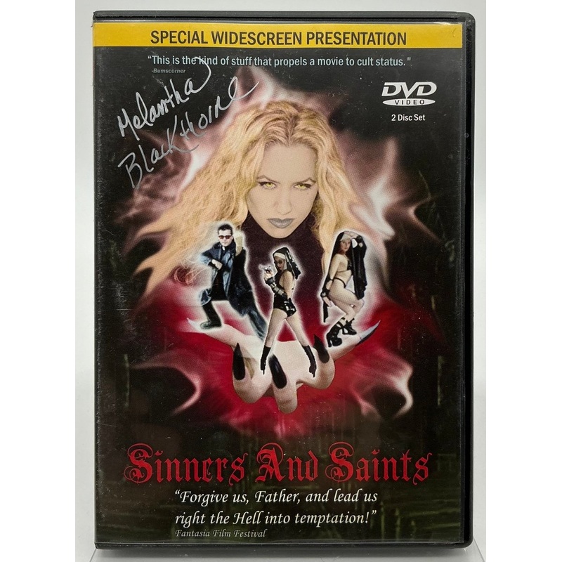 Sinners and Saints (DVD, Autographed) USED