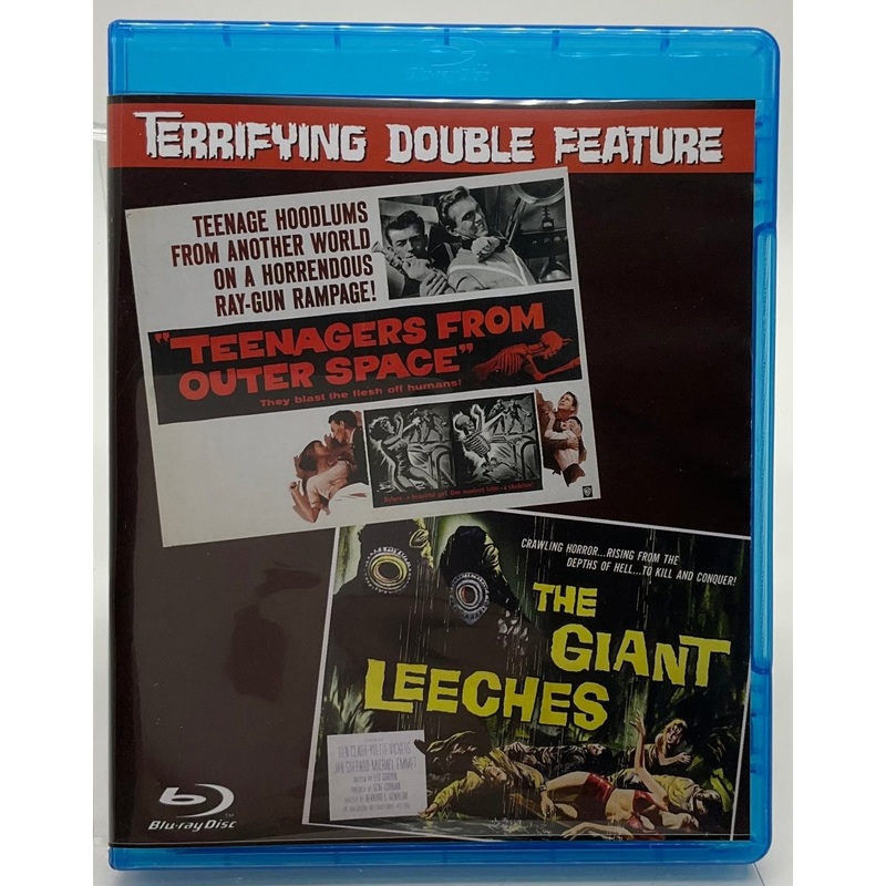 Teenagers From Outer Space / The Giant Leeches (Double Feature) USED
